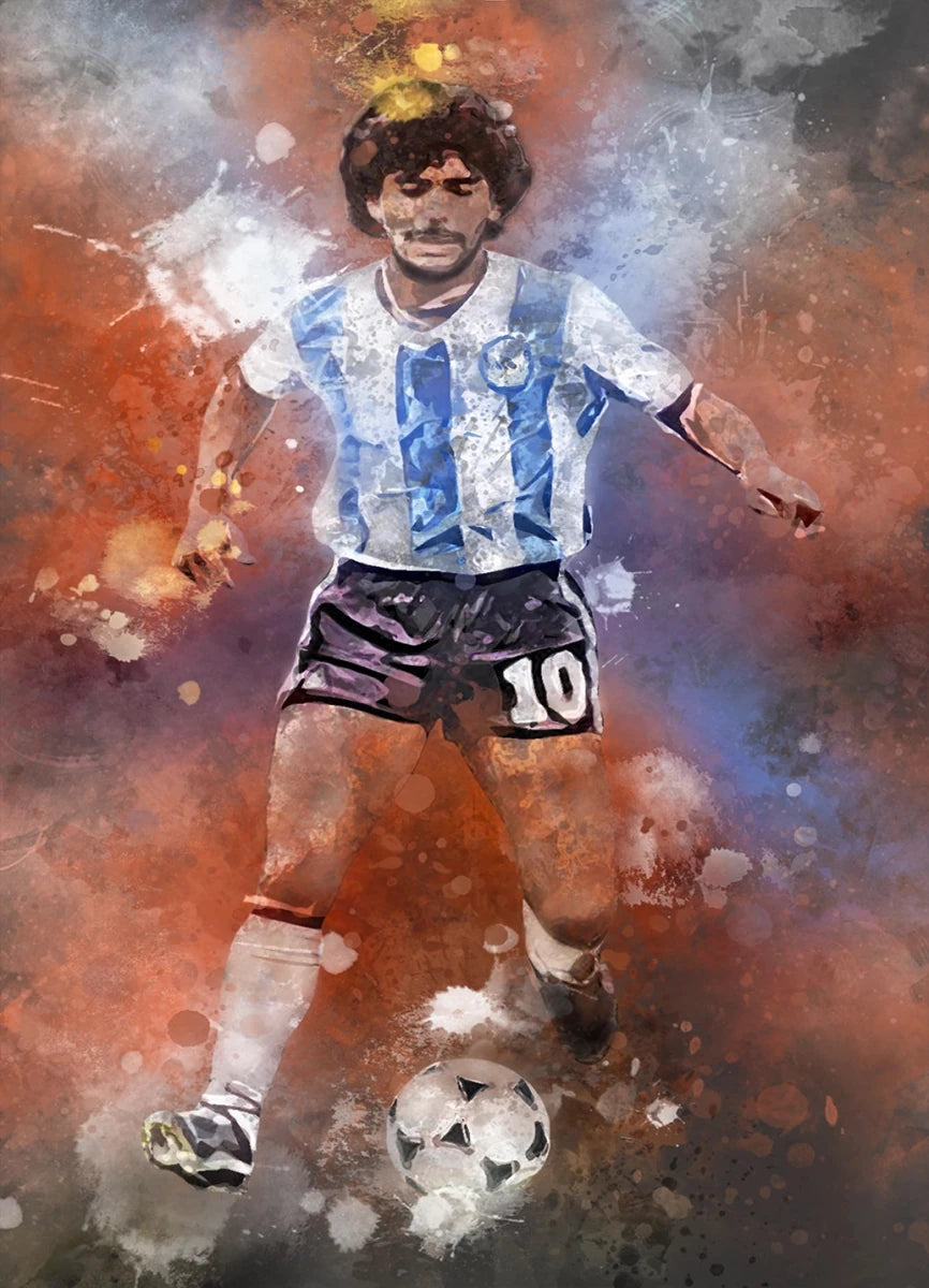 Maradona Voetbal Poster Bestellen