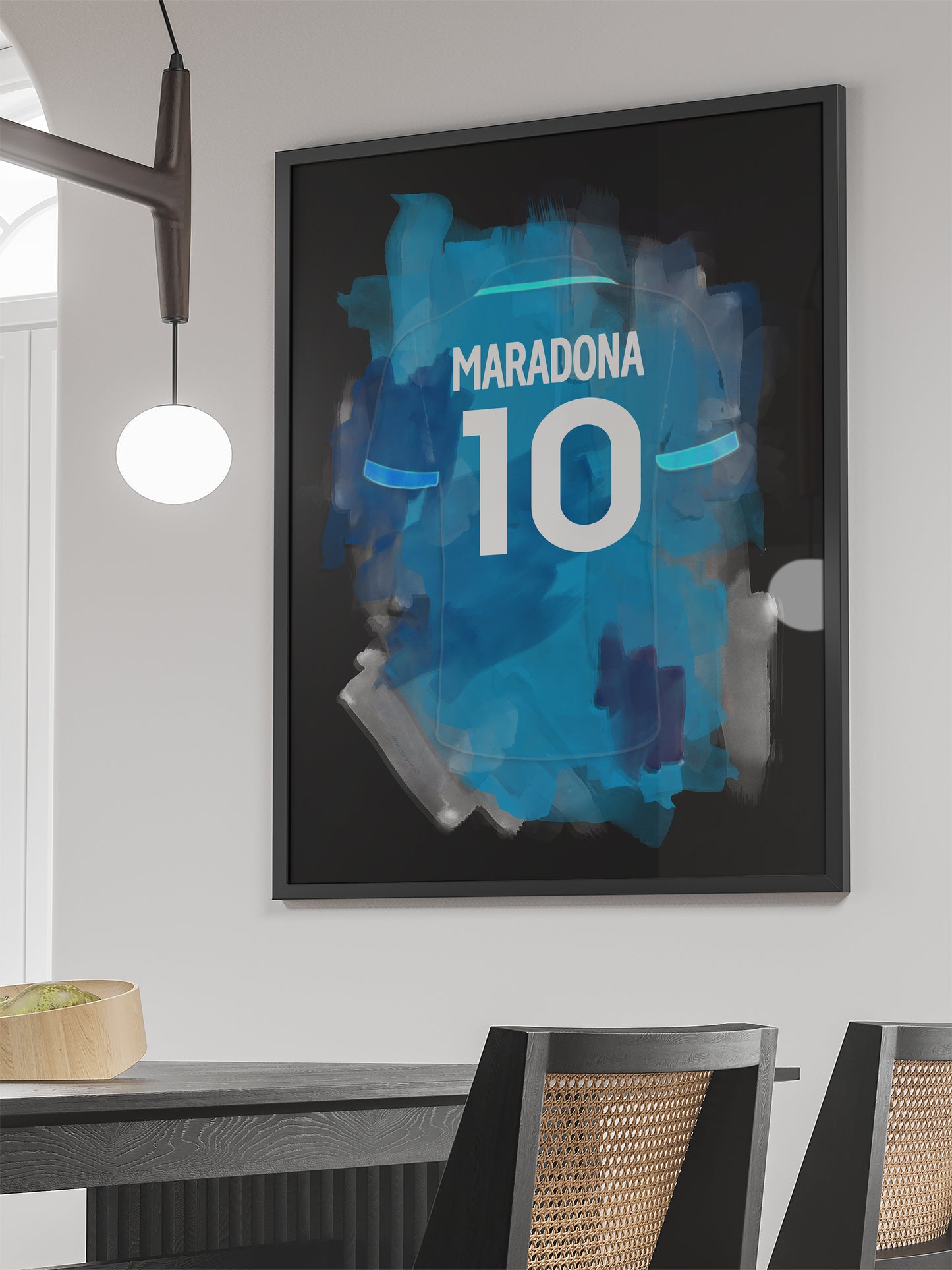 Maradona voetbalposter - Wallofprints