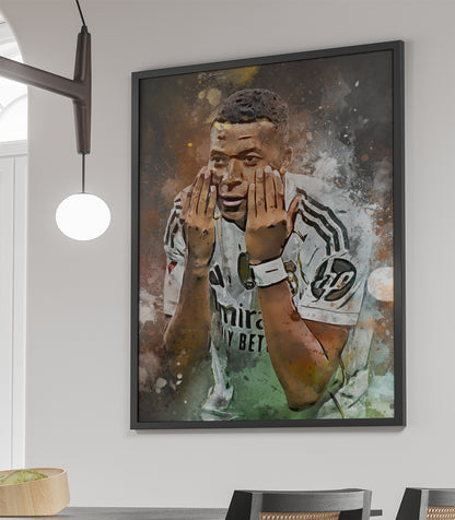 Mbappe voetbal poster voetballer kopen