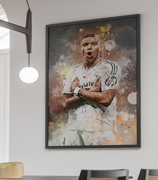 Kylian Mbappe poster