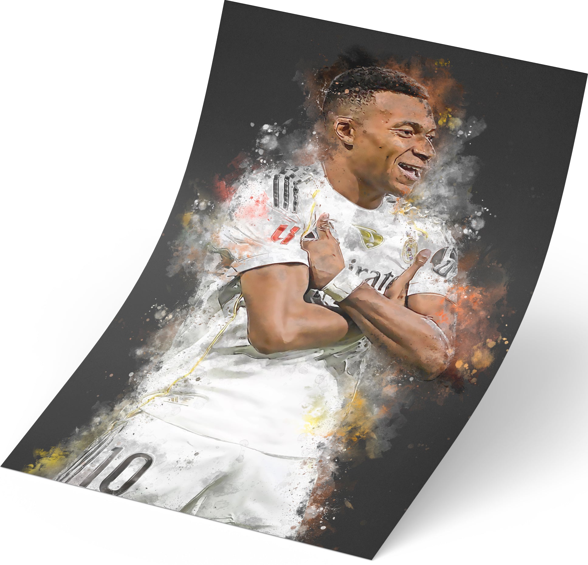 Kylian mbappe poster voetbal 