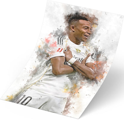 Kylian mbappe poster voetbal 