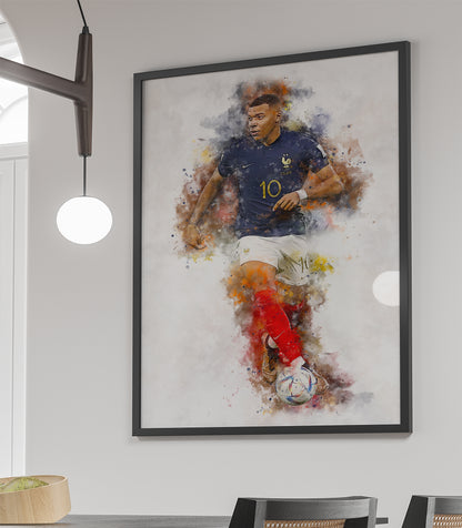 Kylian Mbappe losse poster bestellen