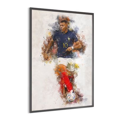 Kylian Mbappe ingelijste poster kopen