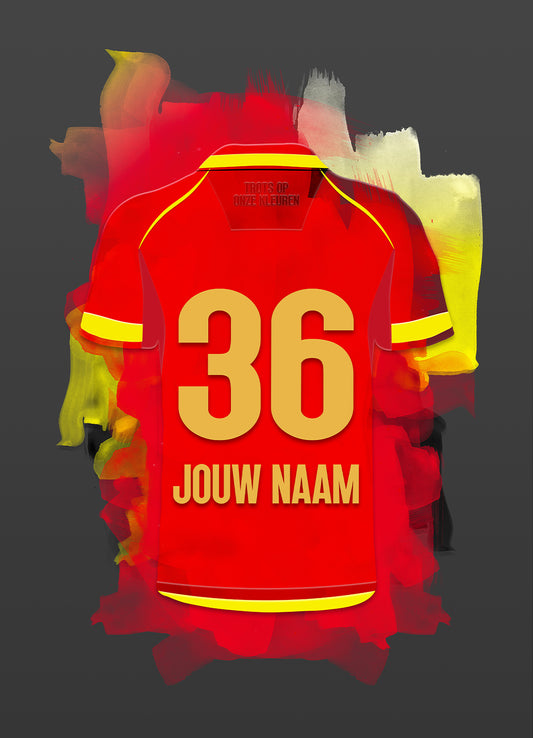KV Mechelen wanddecoratie - Losse poster - Voetbal fan kado