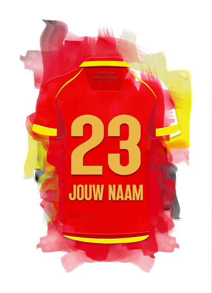 KV Mechelen poster met naam bestellen