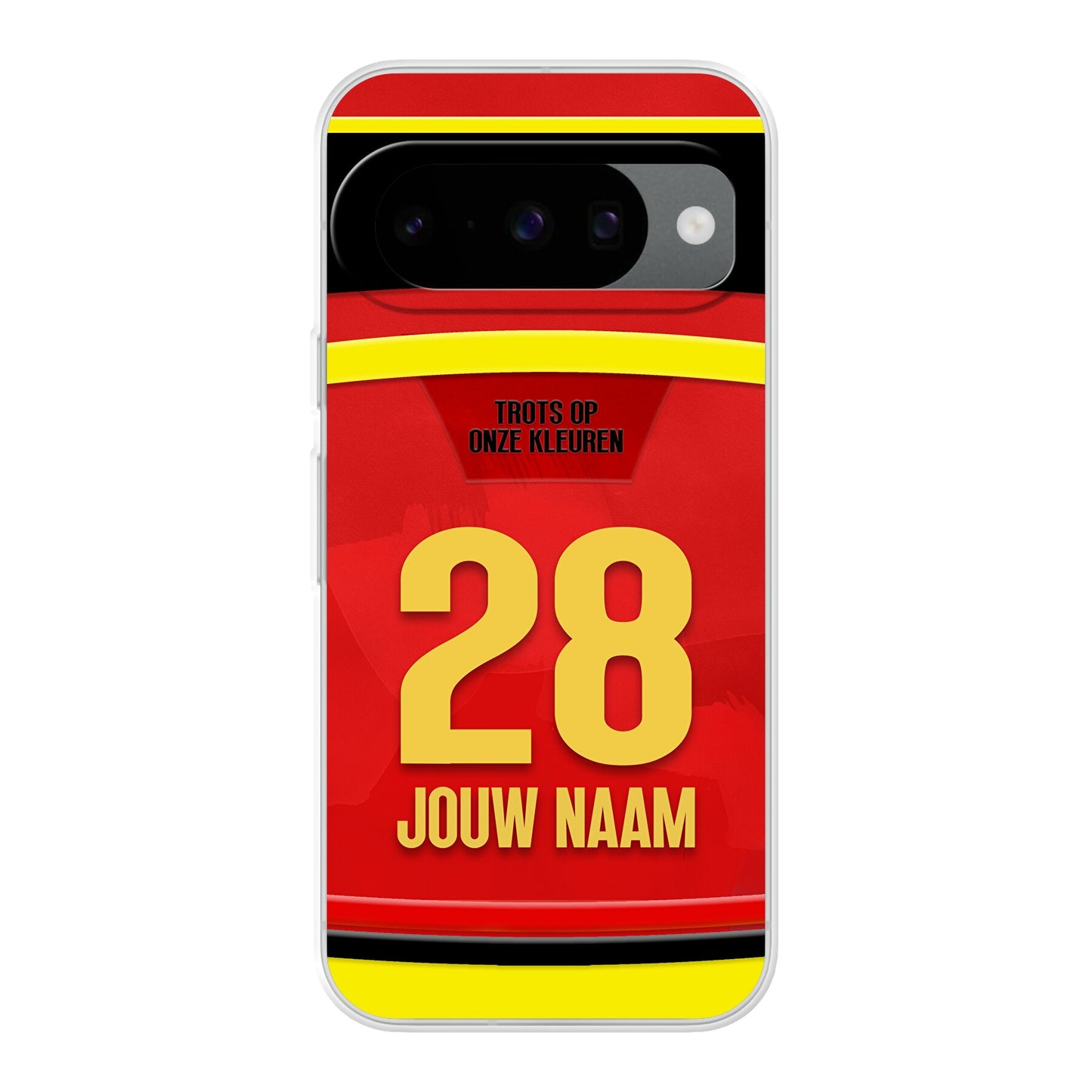 KV Mechelen telefoonhoesje, KV Mechelen GSM voetbal case - Google Pixel