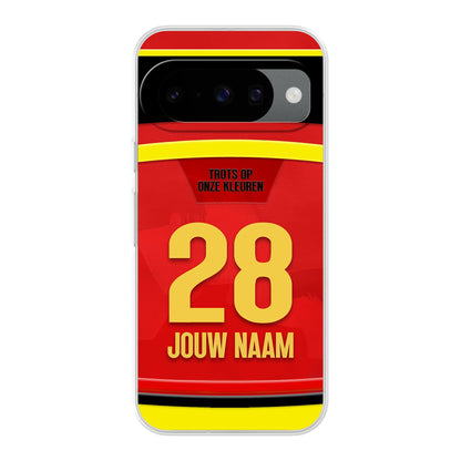 KV Mechelen telefoonhoesje, KV Mechelen GSM voetbal case - Google Pixel