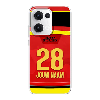 KV Mechelen telefoonhoesje, KV Mechelen GSM voetbal case - Oppo Reno