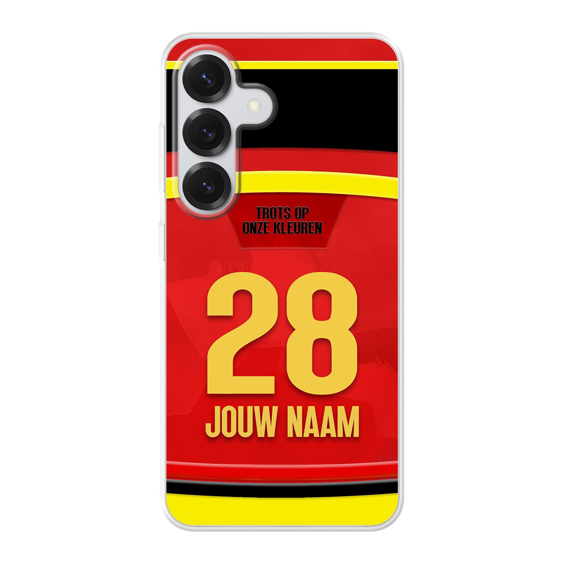 KV Mechelen telefoonhoesje, KV Mechelen GSM voetbal case - Samsung Galaxy