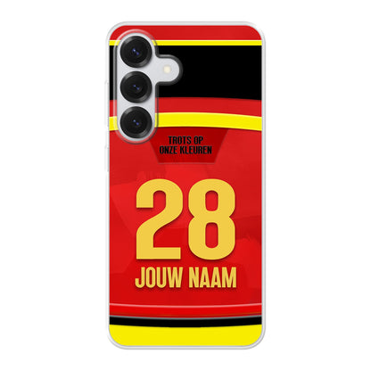 KV Mechelen telefoonhoesje, KV Mechelen GSM voetbal case - Samsung Galaxy