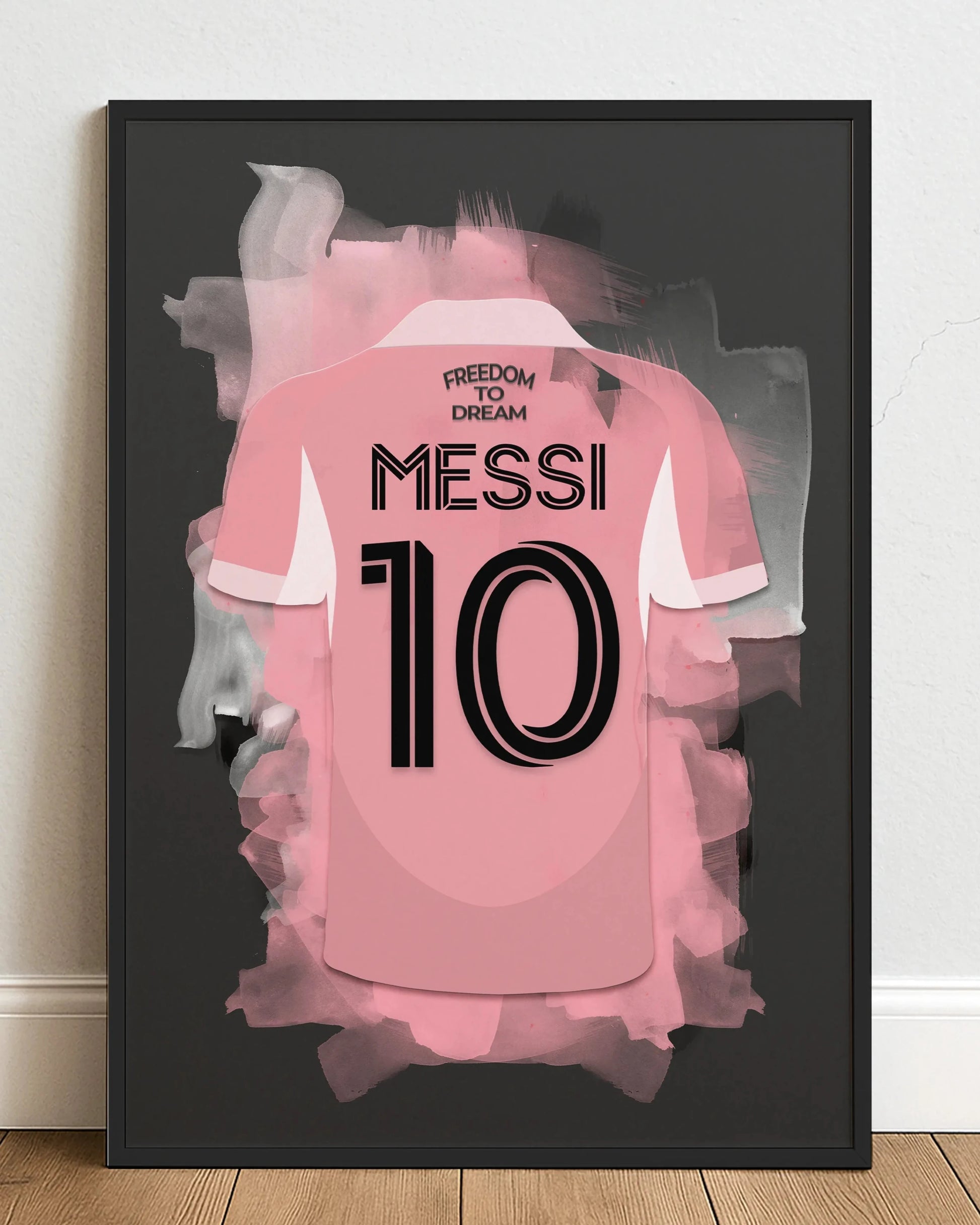 Lionel Messi Ingelijste Poster Cadeau Kinderkamer