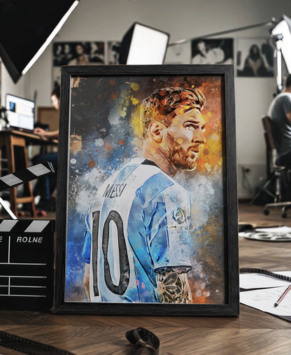 Messi voetbal poster