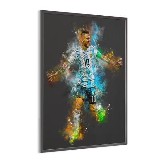 Lionel Messi ingelijste poster kopen