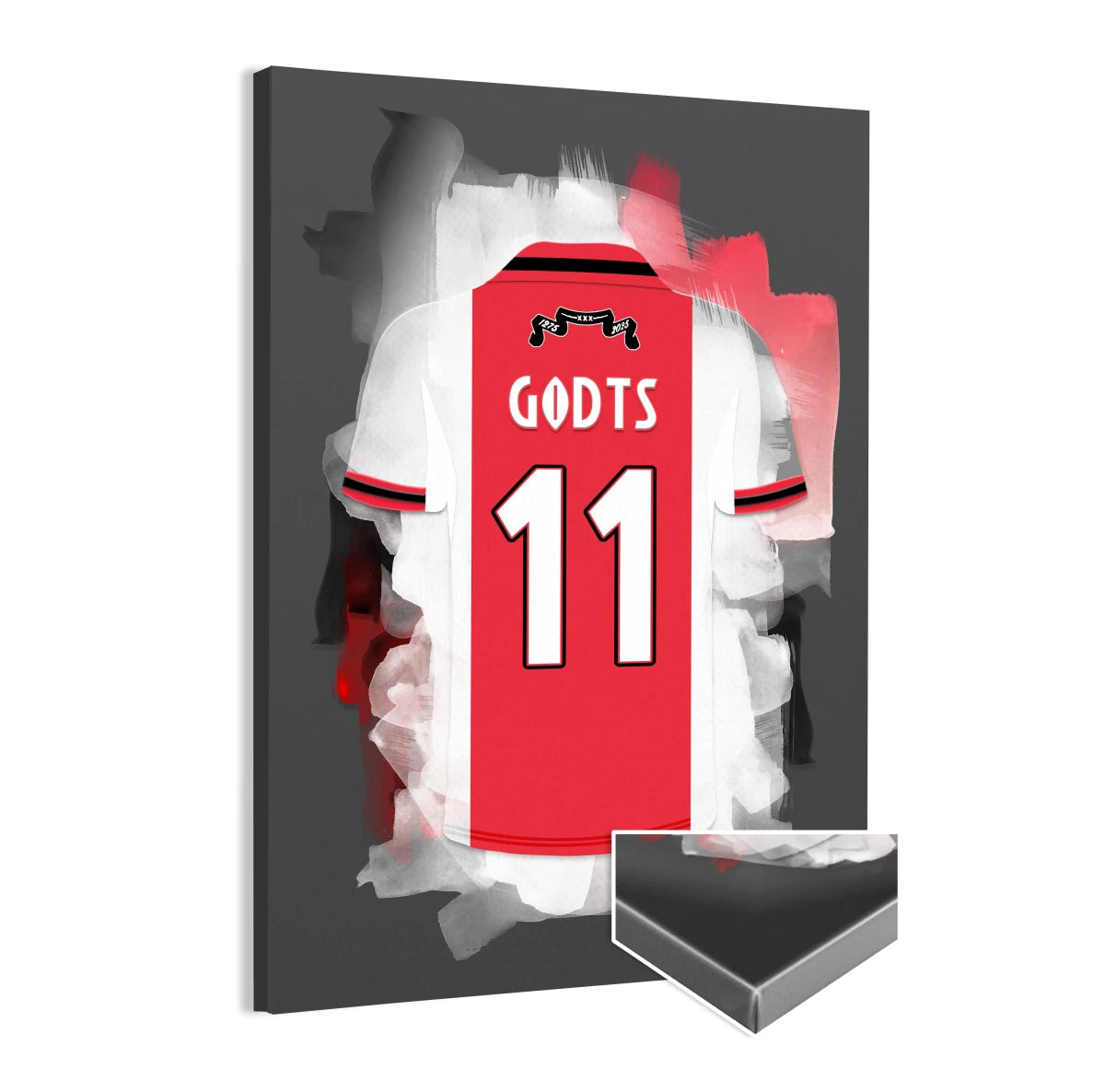 Godts Canvas Print Ajax Wanddecoratie Cadeau