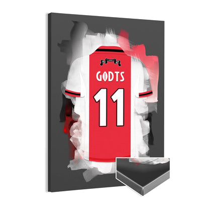 Godts Canvas Print Ajax Wanddecoratie Cadeau