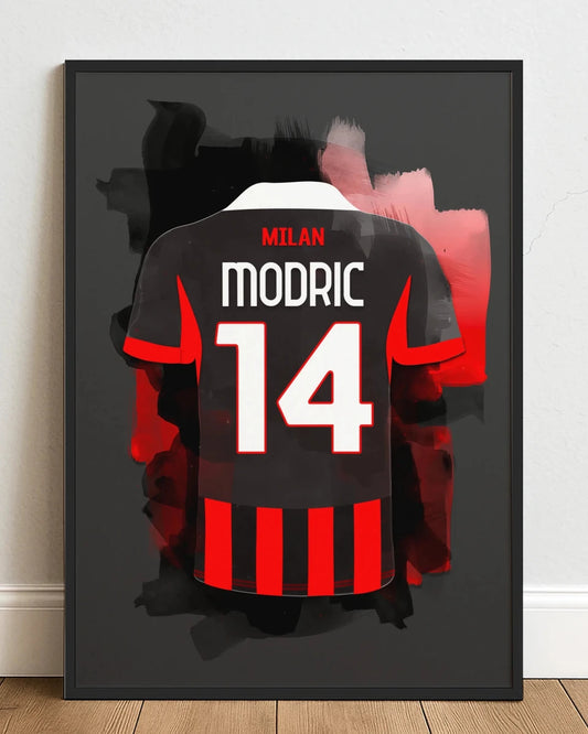 Luka Modric voetbal poster