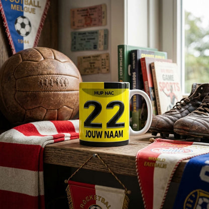 NAC Mok Gepersonaliseerd Voetbal Cadeau Bestellen