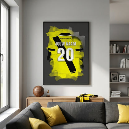 NAC Breda Voetbal Canvas Muurdecoratie Man Cadeau