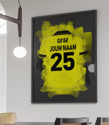NAC Breda Poster Met Personalisatie Jongenskamer