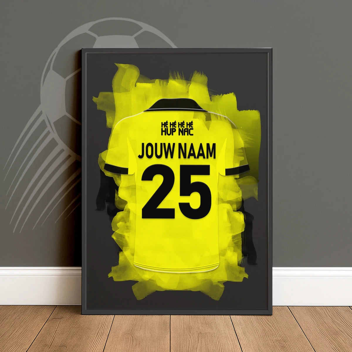 Gepersonaliseerde NAC Breda voetbal poster