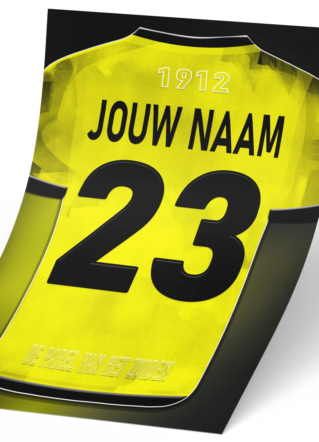NAC Breda poster met personalisatie