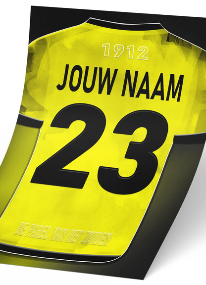 NAC Breda poster met personalisatie