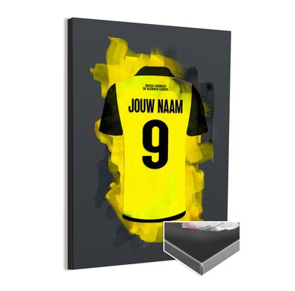 NAC Breda canvas met personalisatie - voetbal cadeau fan