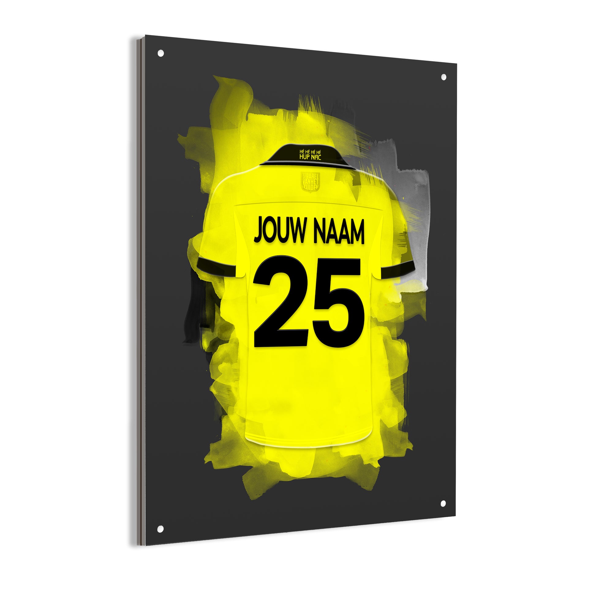 NAC Breda wanddecoratie - Dibond poster - Voetbal fan cadeau