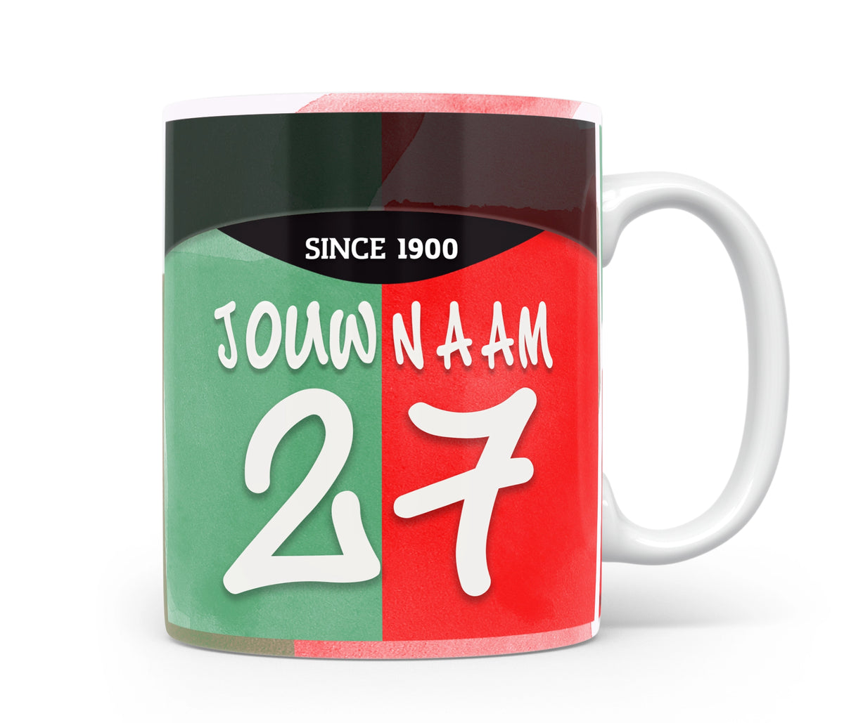 NEC Nijmegen Mok Gepersonaliseerd Voetbal Cadeau