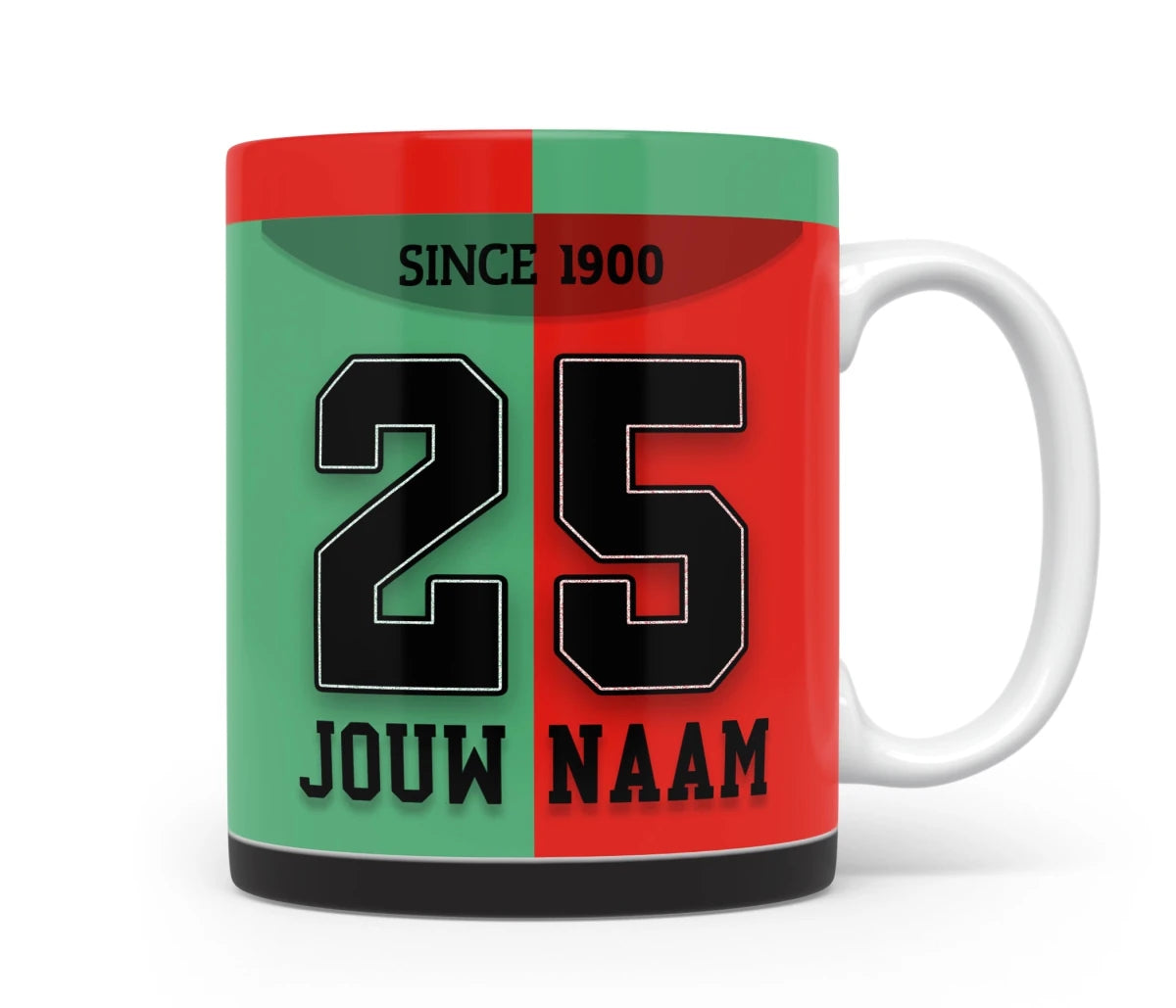 NEC Nijmegen Voetbal Mok Met Personalisatie Verjaardag Cadeau