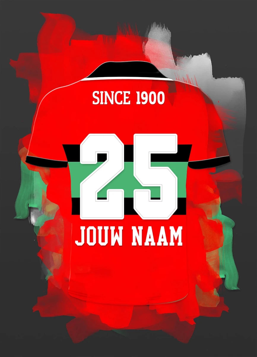 NEC Nijmegen Voetbal Poster Bestellen Verjaardag