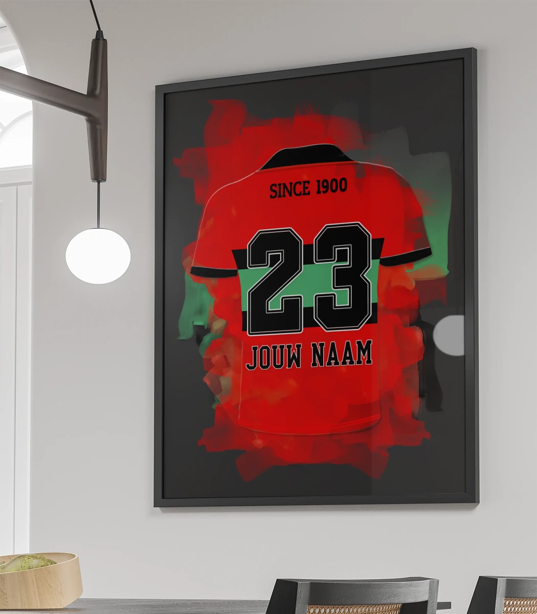 Gepersonaliseerde NEC Nijmegen Jongenskamer