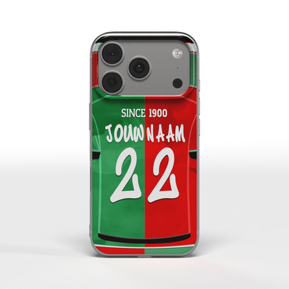 NEC Nijmegen Telefoonhoesje Gepersonaliseerd Voetbal Cadeau