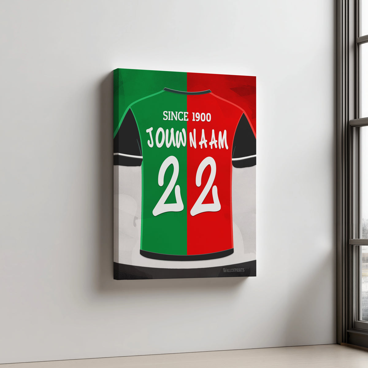 NEC Nijmegen Wanddecoratie Aluminium Dibond