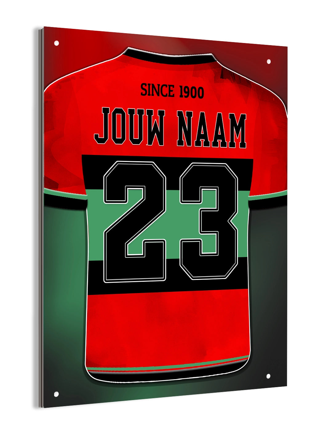 NEC Nijmegen aluminium dibond