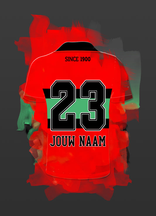 NEC Nijmegen wanddecoratie - Losse poster - Voetbal fan cadeau