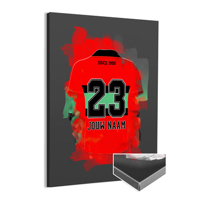 NEC Nijmegen canvas met frame kopen