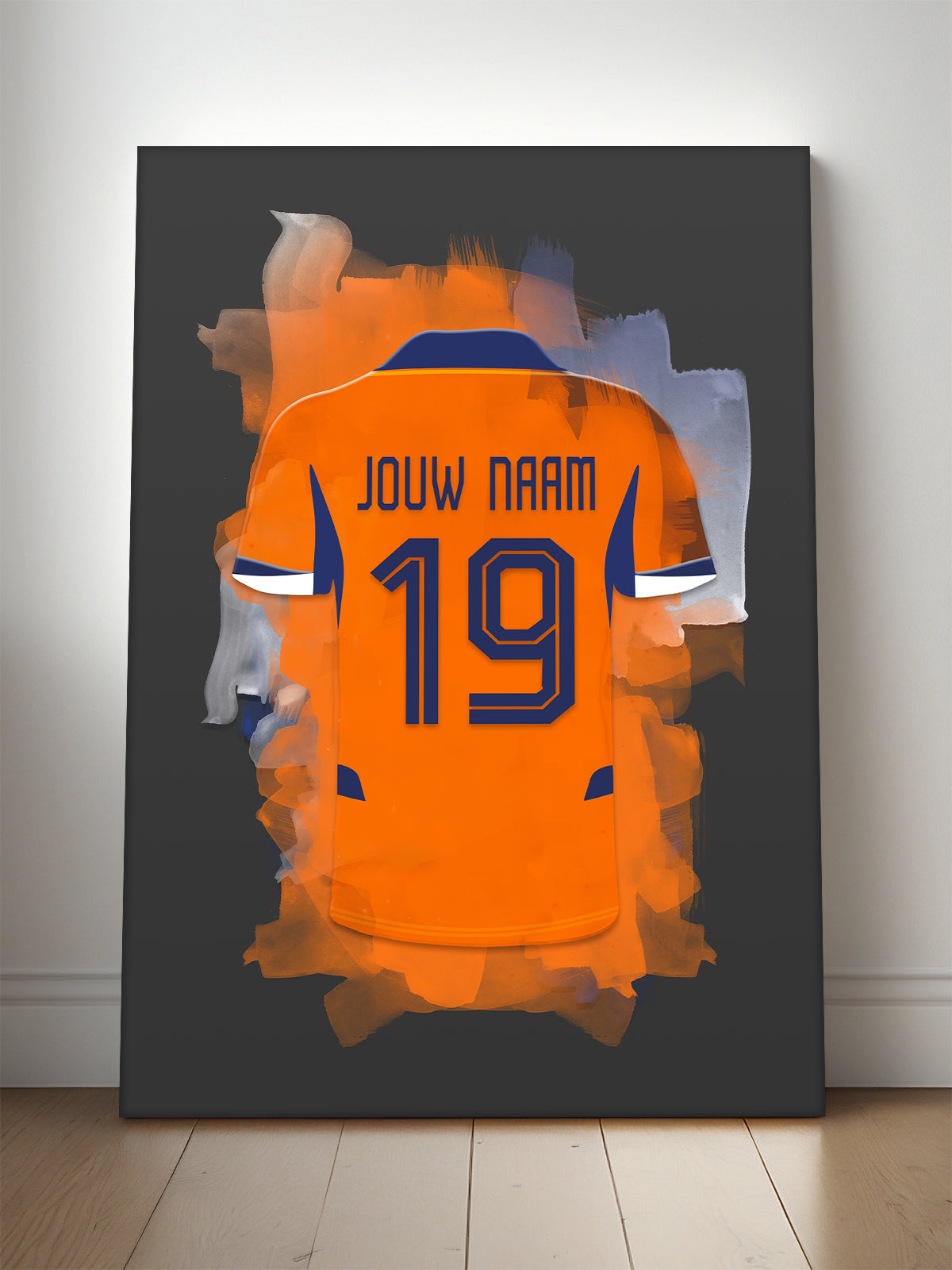 Nederland Elftal voetbal poster met naam