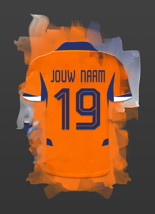 Nederlands Elftal wanddecoratie - Losse poster - Voetbal fan cadeau