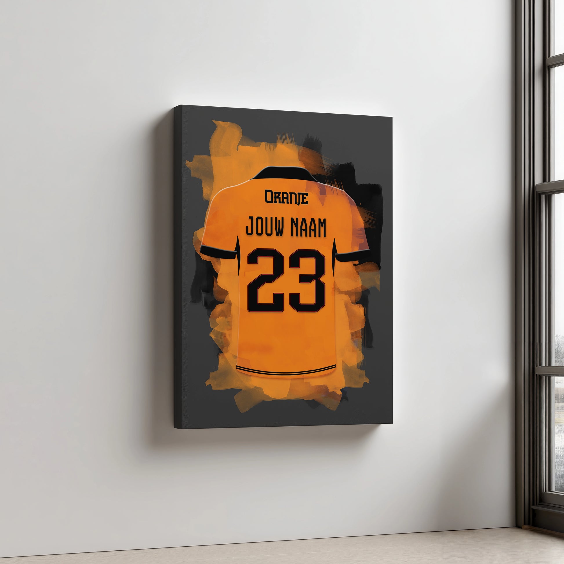 Nederlands Elftal Voetbal Poster Met Eigen Bestellen