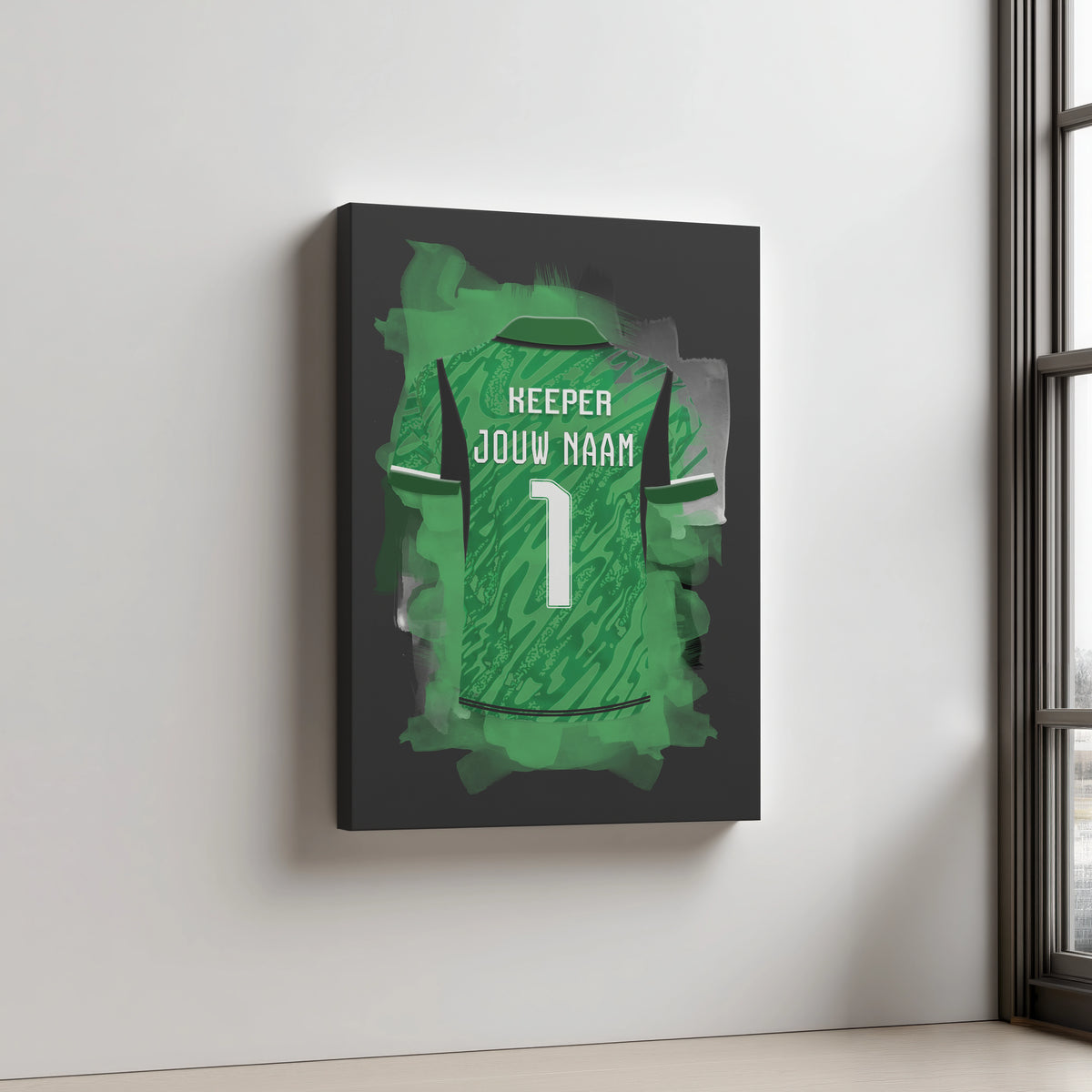 Nederlands Elftal Keeper Aluminium Dibond Wanddecoratie Bestellen