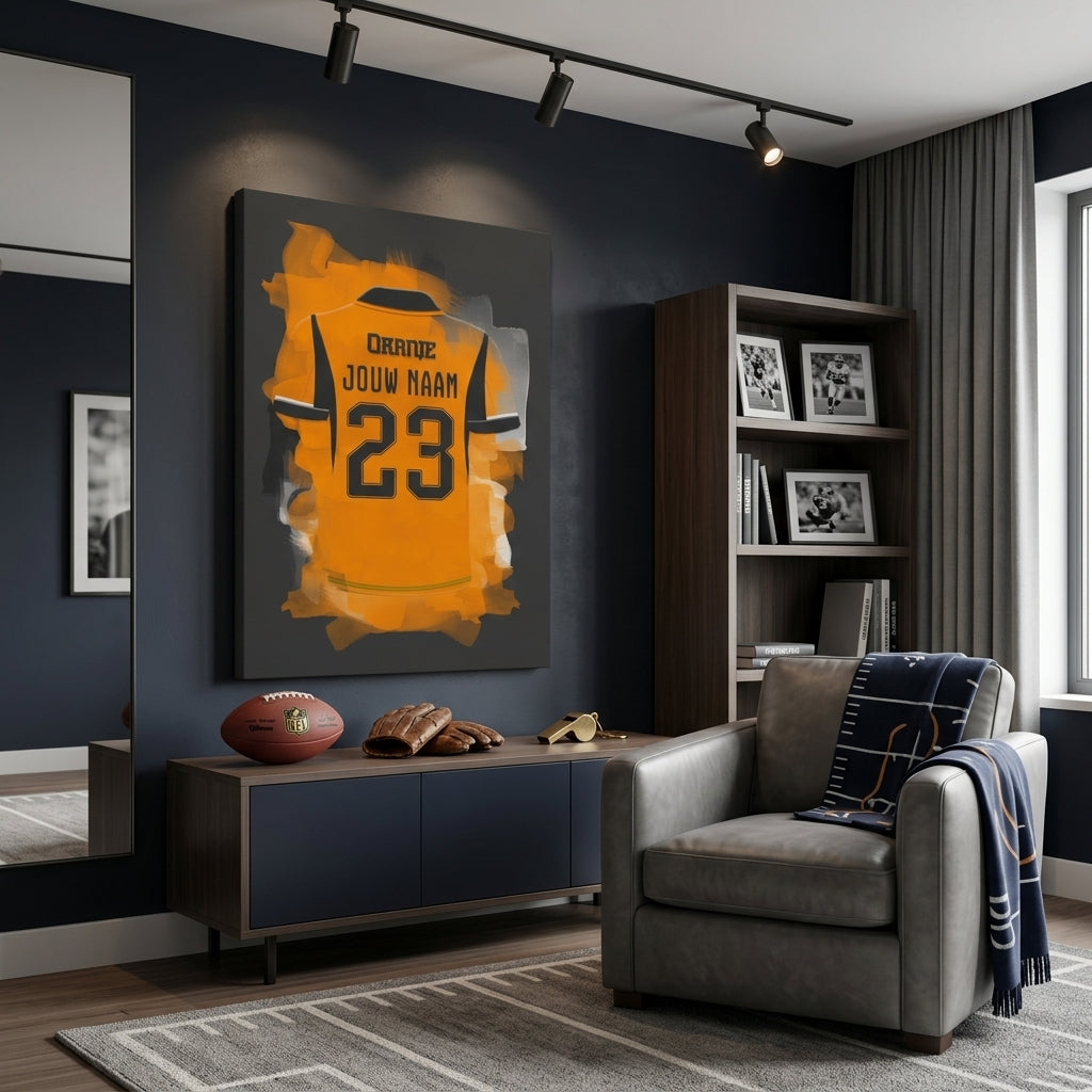 Nederlands Elftal Voetbal Canvas Muurdecoratie Bestellen Jongenskamer