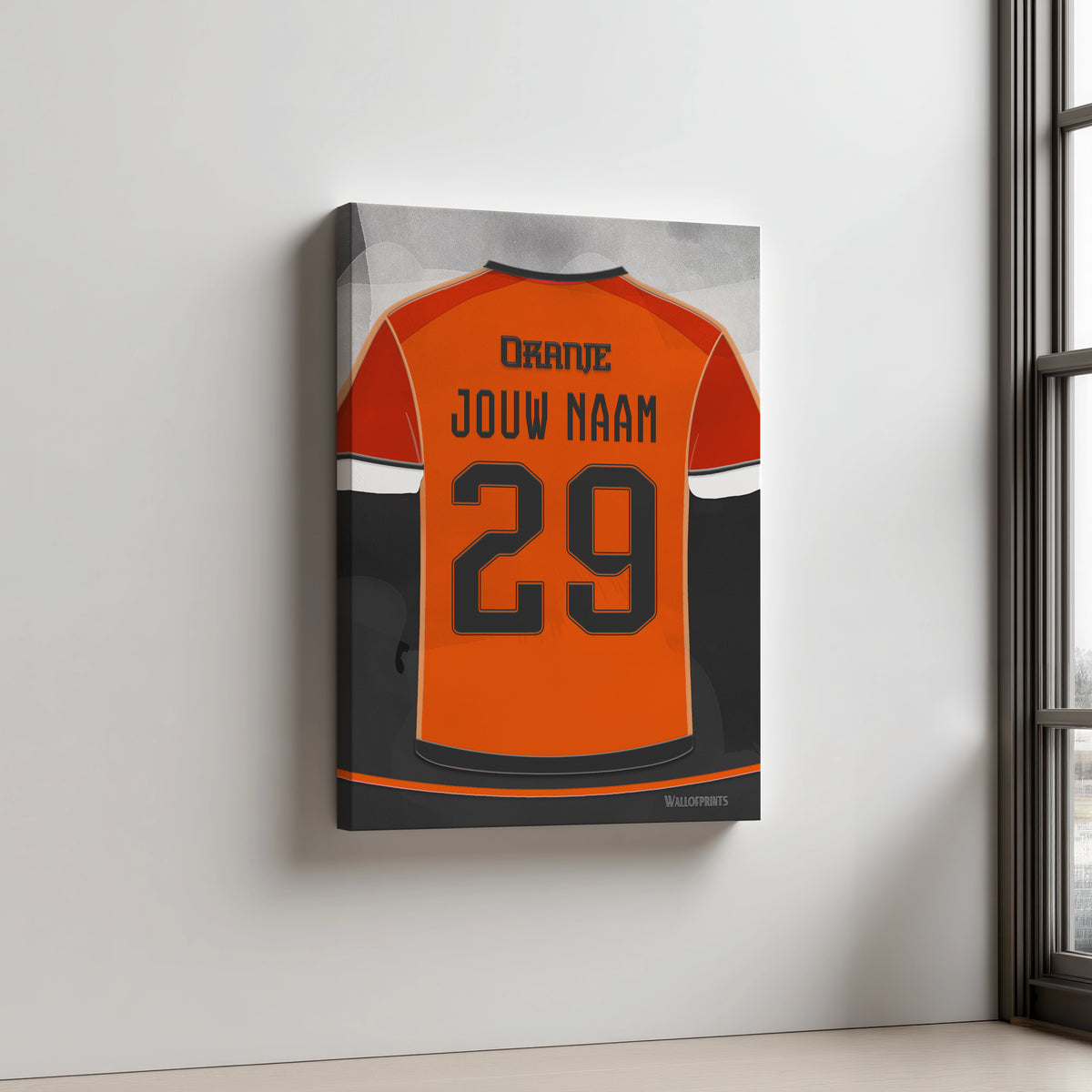 Nederlands Elftal Wanddecoratie Aluminium Dibond