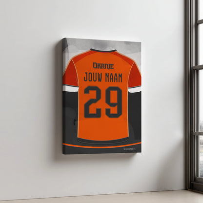 Nederlands Elftal Wanddecoratie Aluminium Dibond