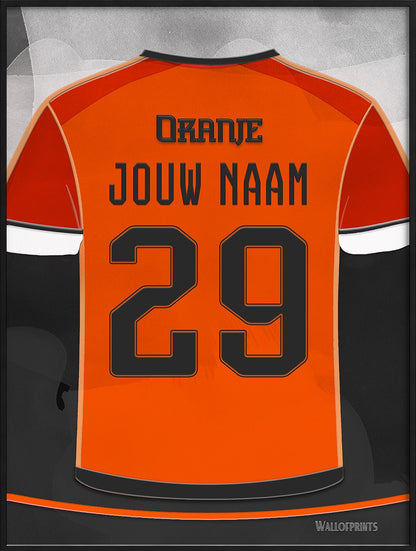 Nederlands Elftal Wanddecoratie Gepersonaliseerd