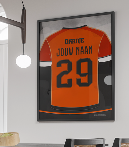 Nederlands Elftal Wanddecoratie Poster Met Lijst