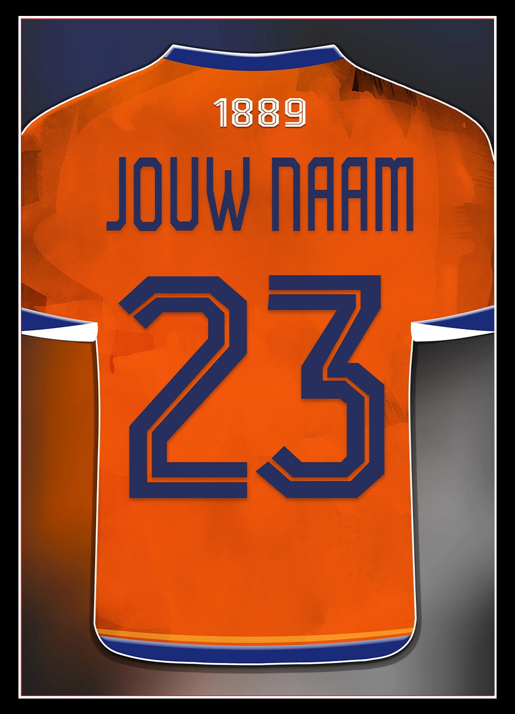 Nederlands Elftal ingelijste poster