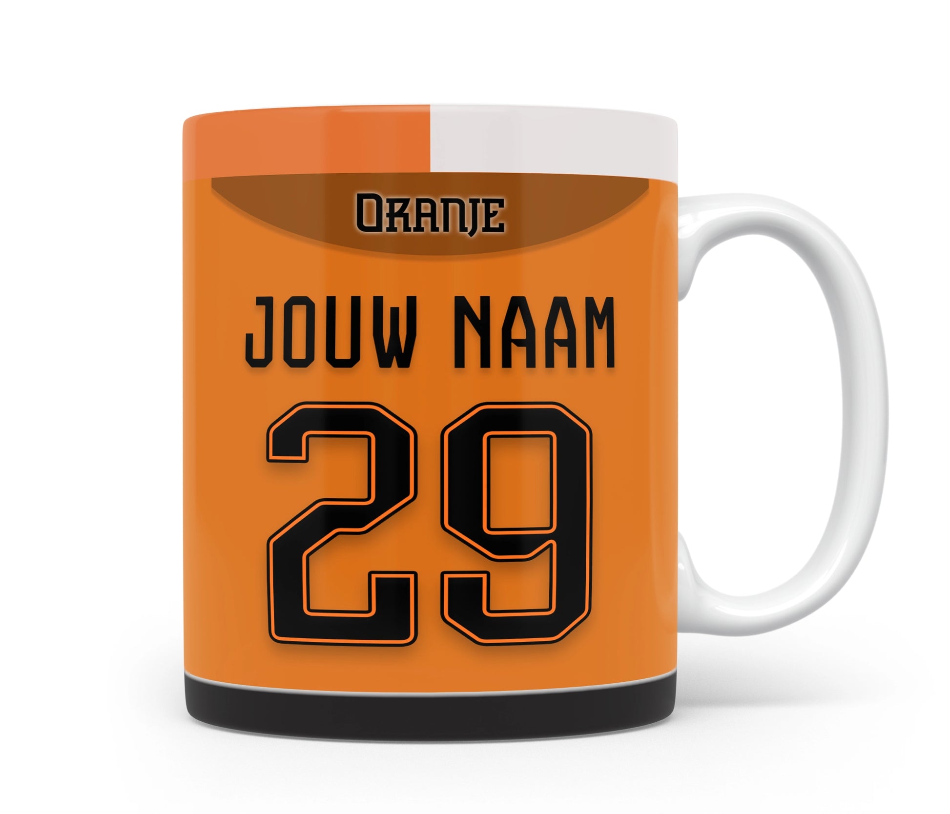 Nederlands Elftal Voetbal Mok Met Eigen Naam WK 2026 Cadeau