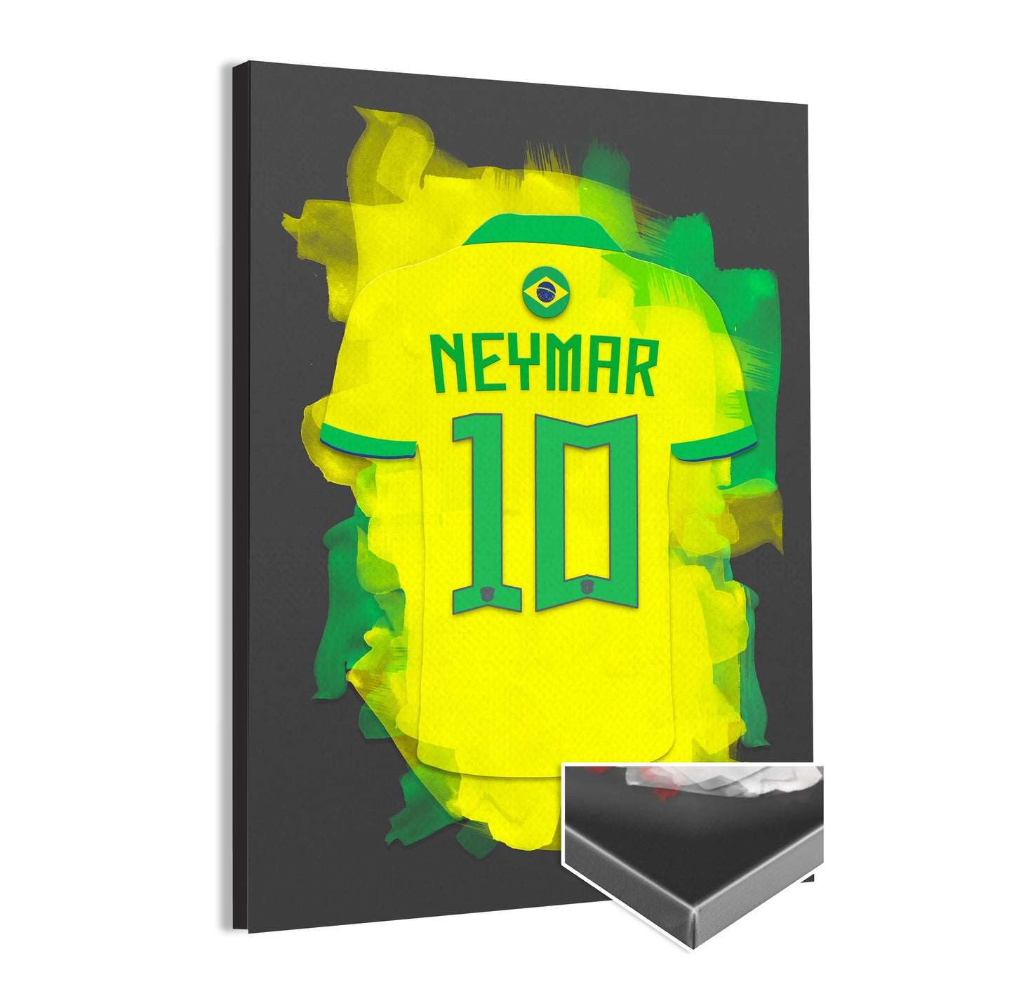 Neymar JR Canvas Met Frame Bestellen